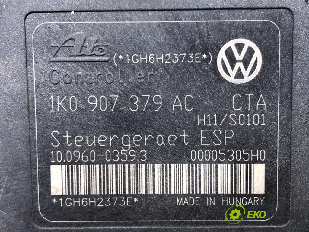 VW TOURAN nadwozie wielkoprzestrzenne (MPV) 2006 77 kW 1.9 TDI 1896 Pumpa ABS 1K0614517AE (Pumpa ABS)
