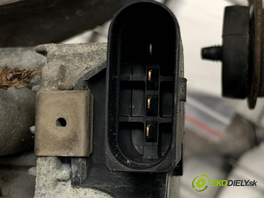 VW TOURAN nadwozie wielkoprzestrzenne (MPV) 2006 77 kW 1.9 TDI 1896 Mechanizmus stieračov predný 2K1955023G (Motorček stieračov predný)