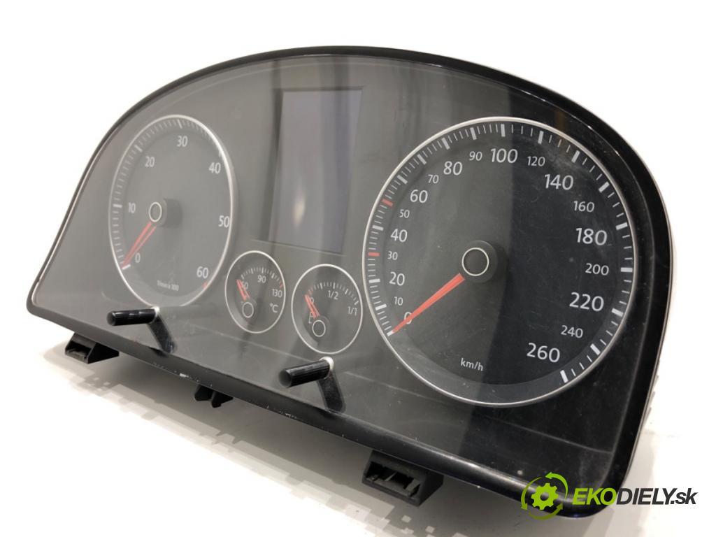 VW TOURAN nadwozie wielkoprzestrzenne (MPV) 2006 77 kW 1.9 TDI 1896 Prístrojovka 1T0920872F (Prístrojová doska)