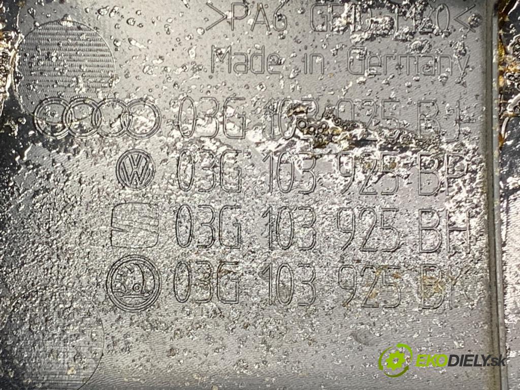 VW TOURAN nadwozie wielkoprzestrzenne (MPV) 2006 77 kW 1.9 TDI 1896 kryt motora 03G103925 (Kryt motoru )