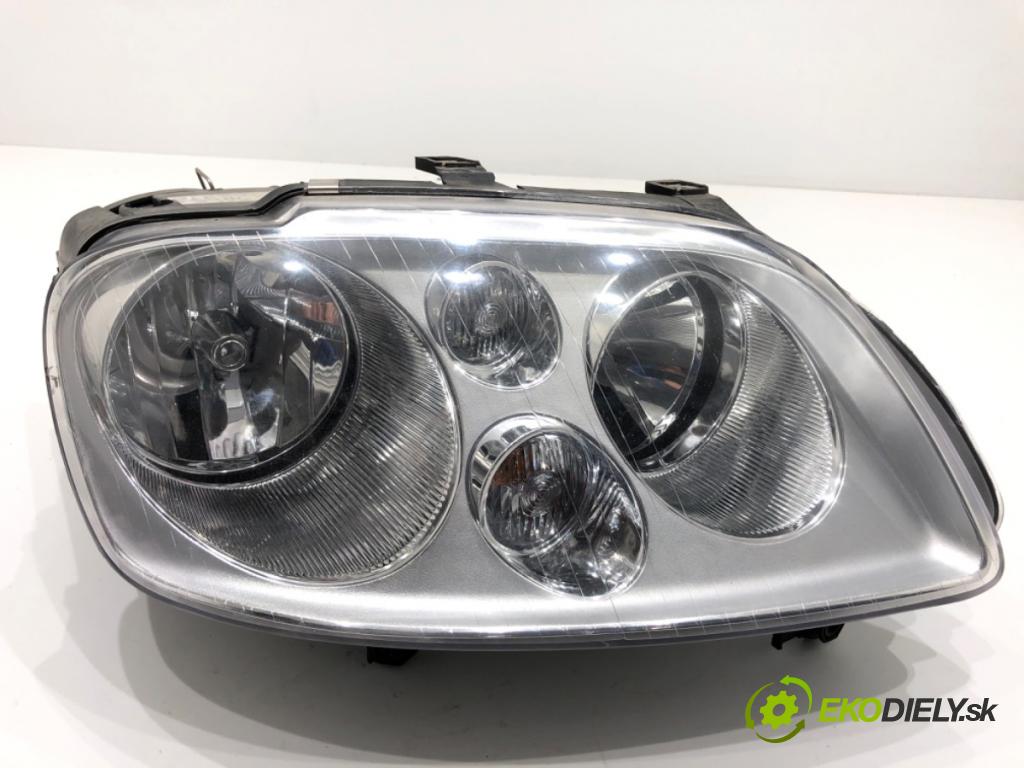 VW TOURAN nadwozie wielkoprzestrzenne (MPV) 2006 77 kW 1.9 TDI 1896 Svetlomet pravy predný 