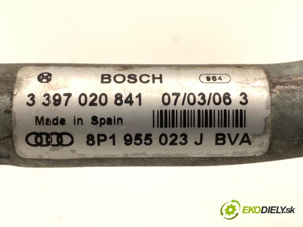 AUDI A3 8P liftback 2005 77 kW 1.9 TDI 1896 Mechanizmus stieračov predný 8P1955119B 8P1955023J (Motorček stieračov predný)