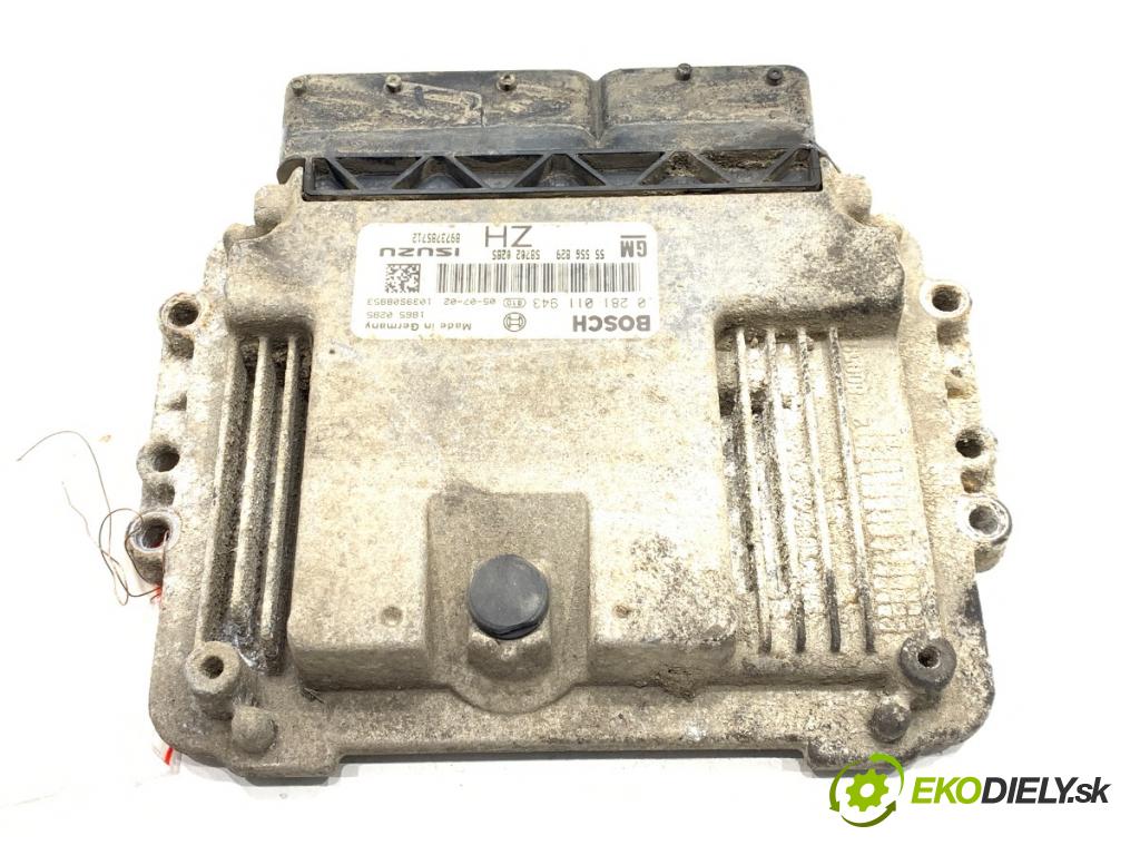 OPEL ASTRA H liftback 2005 74 kW 1.7 CDTI (L48) 1686 riadiaca jednotka Motor 55556829 (Riadiaca jednotka)