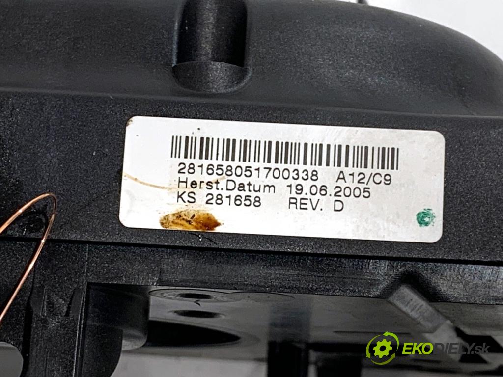 OPEL ASTRA H liftback 2005 74 kW 1.7 CDTI (L48) 1686 Prepínač kombinovaný 13198906XC (Prepínacie páčky pod volantom)