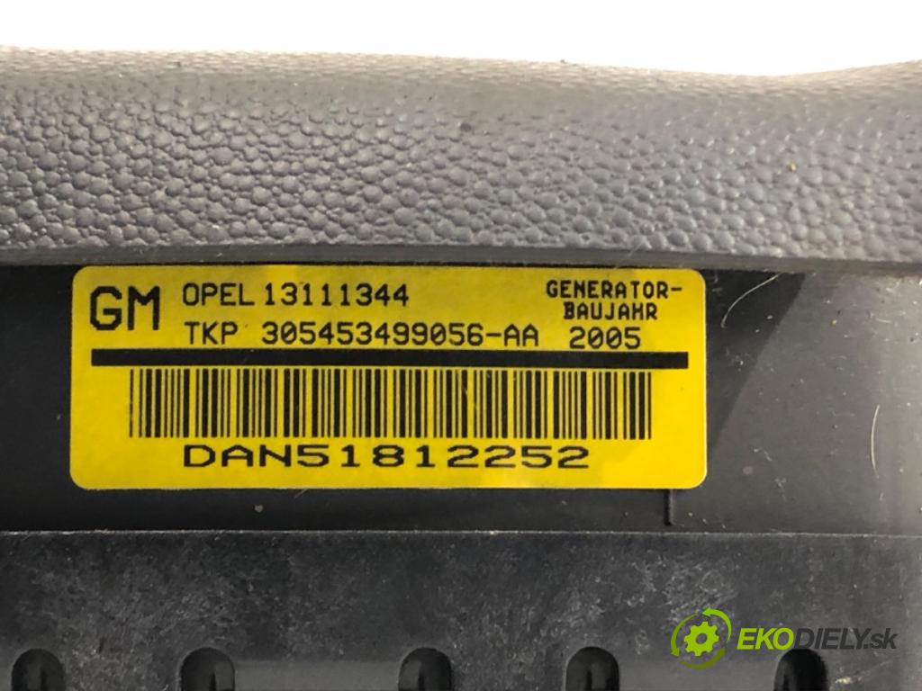 OPEL ASTRA H liftback 2005 74 kW 1.7 CDTI (L48) 1686 AirBag volantu 13111344 (Airbag)