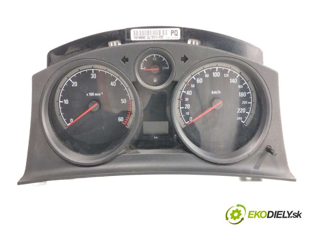 OPEL ASTRA H liftback 2005 74 kW 1.7 CDTI (L48) 1686 Prístrojovka 13216693 (Prístrojová doska)