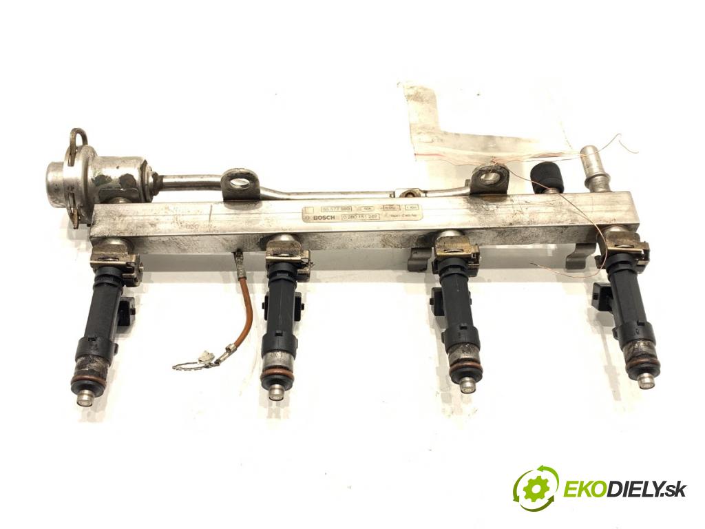 OPEL MERIVA B nadwozie wielkoprzestrzenne (MPV) 2015 88 kW 1.4 LPG (75) 1364 lišta vstřikovací 0280158205 (Vstřikovací lišta)