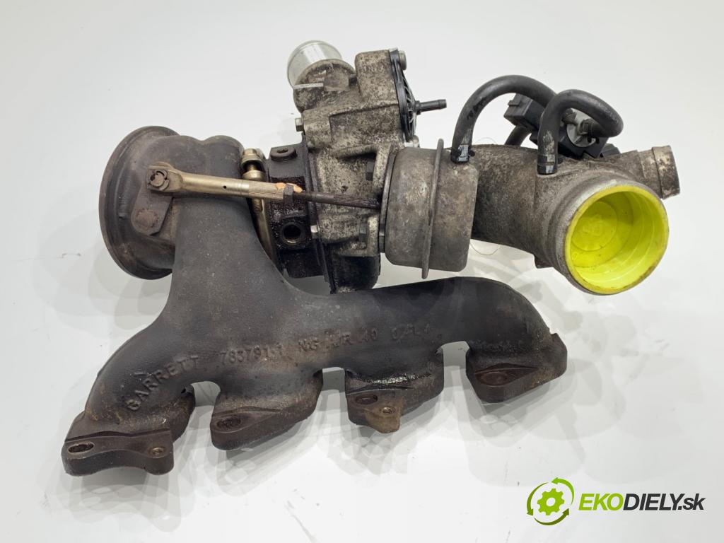 OPEL MERIVA B nadwozie wielkoprzestrzenne (MPV) 2015 88 kW 1.4 LPG (75) 1364 turbo 55565353 (Kompletní turbodmychadlo)