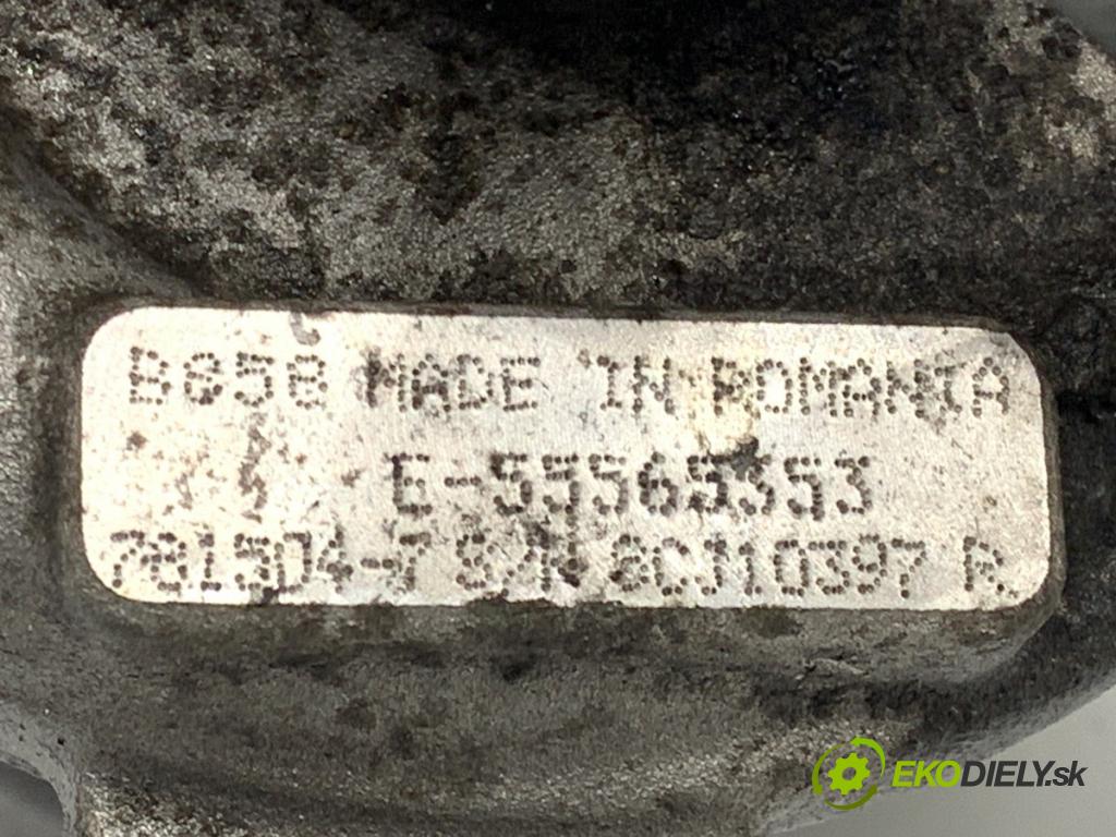 OPEL MERIVA B nadwozie wielkoprzestrzenne (MPV) 2015 88 kW 1.4 LPG (75) 1364 turbo 55565353 (Kompletní turbodmychadlo)