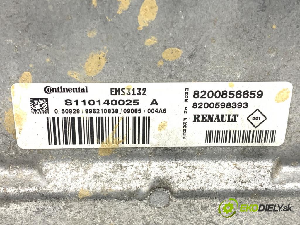 DACIA SANDERO liftback 2009 55 kW 1.4 (B30C, BS0C, BS0A, BS0G, BS1F, BS0E) 1390 riadiaca jednotka Motor 8200856659 (Riadiaca jednotka)