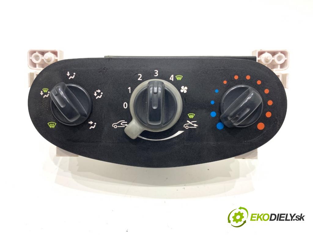 DACIA SANDERO liftback 2009 55 kW 1.4 (B30C, BS0C, BS0A, BS0G, BS1F, BS0E) 1390 Panel ovládania kúrenia N106277P (Prepínacie páčky pod volantom)