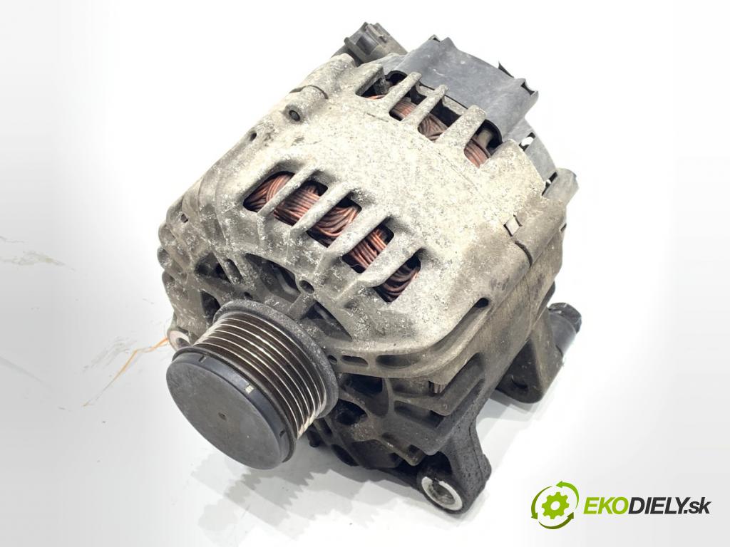 CITROEN C2 liftback 2009 50 kW 1.4 HDi 1398 Alternátor 9665617780 (Alternátor)