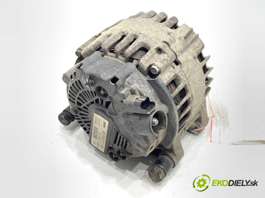 CITROEN C2 liftback 2009 50 kW 1.4 HDi 1398 Alternátor 9665617780 (Alternátor)