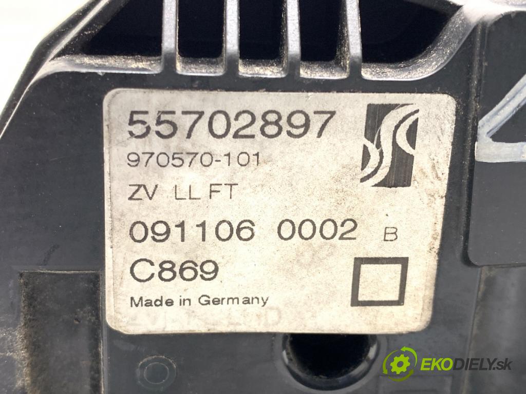 FIAT GRANDE PUNTO liftback 2006 57 kW 1.4 (199AXB11, 199AXB1A, 199BXB1A, 199AXL1A) 1368 zámok Dvere ľavy predný 55702897