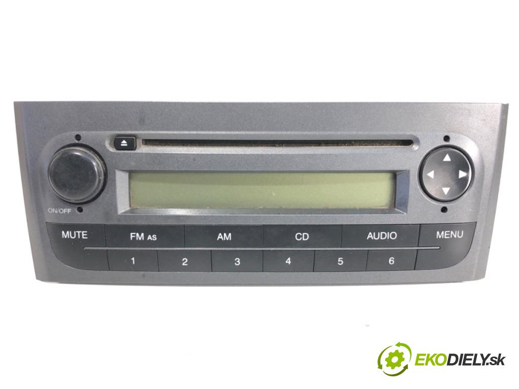FIAT GRANDE PUNTO liftback 2006 57 kW 1.4 (199AXB11, 199AXB1A, 199BXB1A, 199AXL1A) 1368 RADIO 7354162290 (Audio zariadenie)