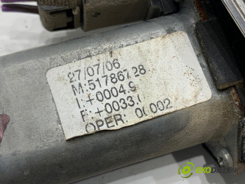 FIAT GRANDE PUNTO liftback 2006 57 kW 1.4 (199AXB11, 199AXB1A, 199BXB1A, 199AXL1A) 1368 Mechanizmus okna pravy predný 51786728