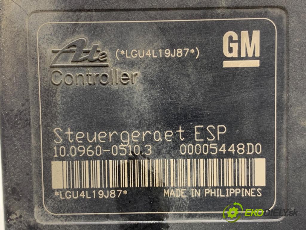 OPEL ASTRA H Kombi 2004 74 kW 1.7 CDTI (L35) 1686 Pumpa ABS 13157577 (Pumpa ABS)