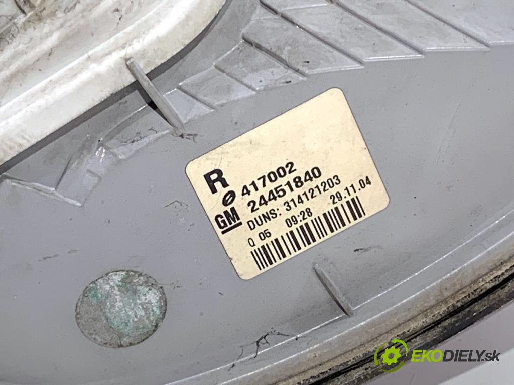 OPEL ASTRA H Kombi 2004 74 kW 1.7 CDTI (L35) 1686 Svetlo pravy zad 24451840