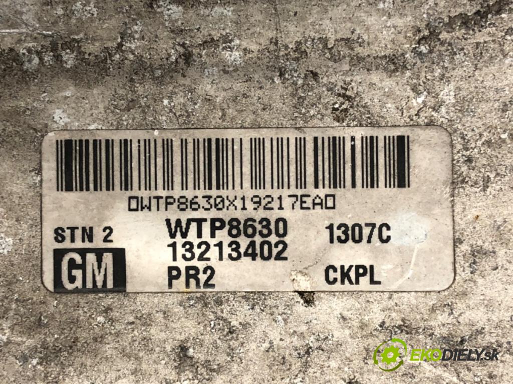 OPEL ASTRA H Kombi 2004 74 kW 1.7 CDTI (L35) 1686 intercooler 13213402 (Intercooler (chladič stlačeného vzduchu))