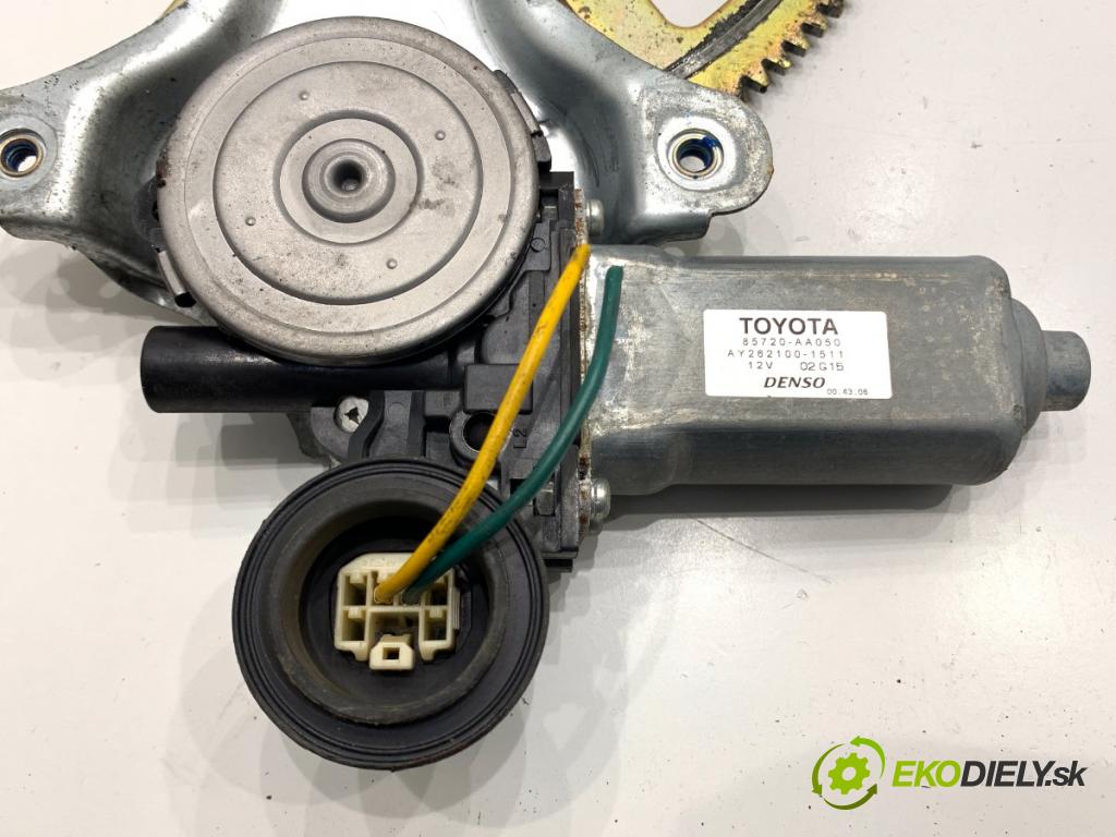 TOYOTA COROLLA E12 liftback 2005 141 kW 1.8 VVTL-i TS (ZZE123) 1796 Mechanizmus okna ľavy predný 85720-AA050