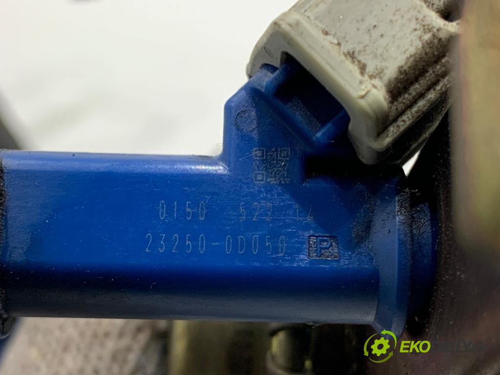 TOYOTA COROLLA E12 liftback 2005 141 kW 1.8 VVTL-i TS (ZZE123) 1796 Lišta vstrekovacia 23250-0D050 (Vstrekovacia lišta)