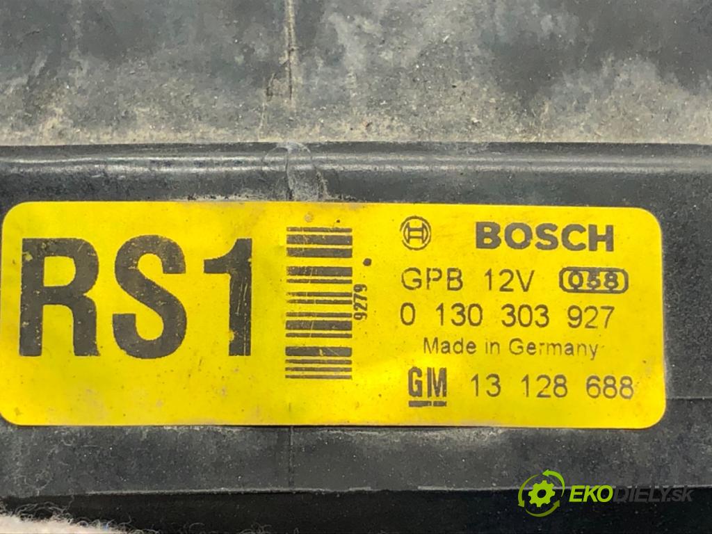 OPEL ZAFIRA A nadwozie wielkoprzestrzenne (MPV) 2003 74 kW 1.6 16V (F75) 1598 ventilátor klimatizace 13128688 (Ventilátor chladiče klimatizace)