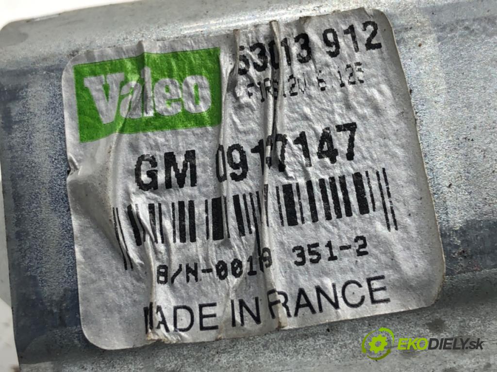 OPEL ZAFIRA A nadwozie wielkoprzestrzenne (MPV) 2003 74 kW 1.6 16V (F75) 1598 Motor stieračov zad 09137147