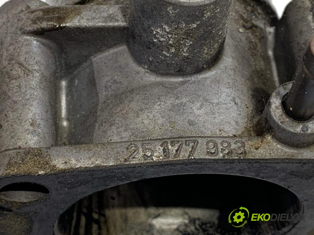 OPEL ZAFIRA A nadwozie wielkoprzestrzenne (MPV) 2003 74 kW 1.6 16V (F75) 1598 Škrtiaca klapka 25177983 (Škrtiaca klapka)