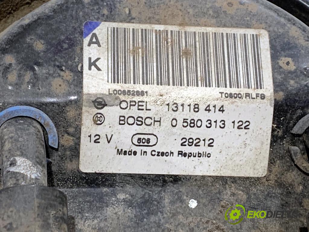 OPEL ZAFIRA A nadwozie wielkoprzestrzenne (MPV) 2003 74 kW 1.6 16V (F75) 1598 Pumpa paliva 13118414 0580313122