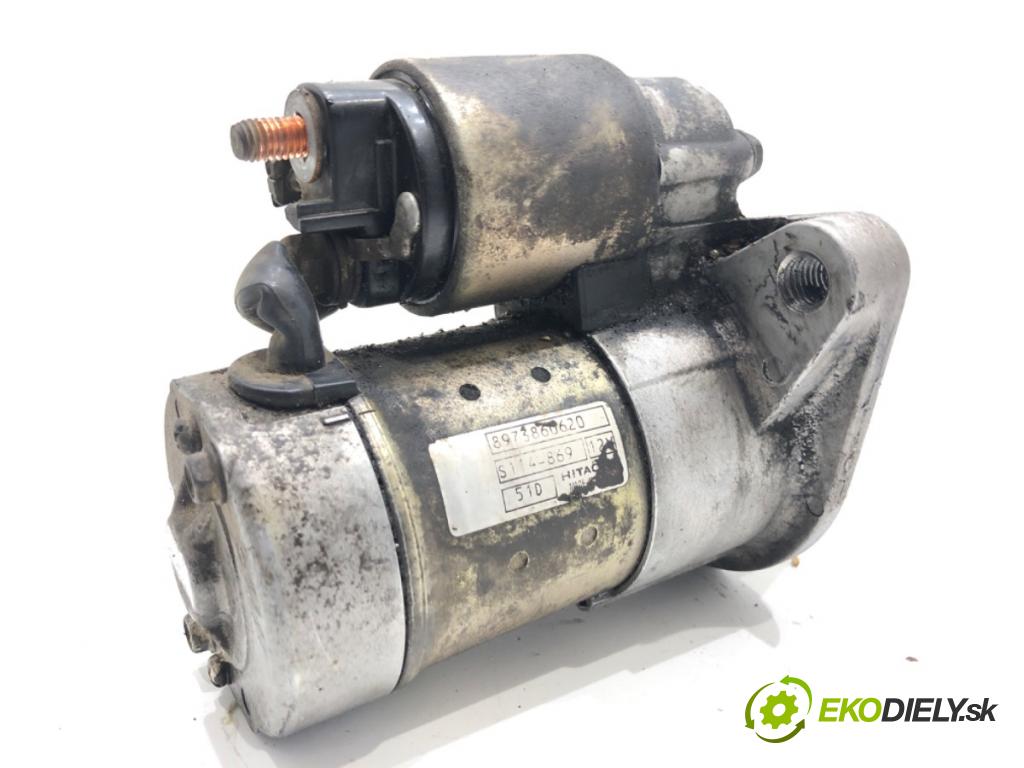 OPEL ASTRA H liftback 2005 59 kW 1.7 CDTI (L48) 1686 startér 8973860620 (Startér)