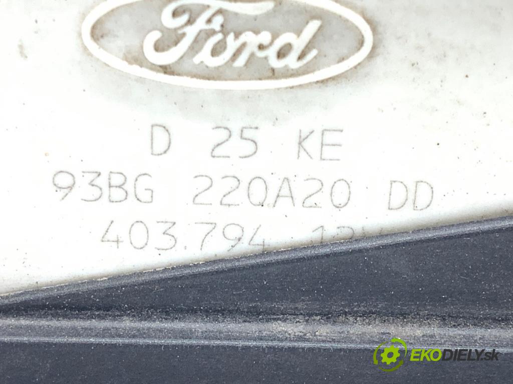 VW SHARAN nadwozie wielkoprzestrzenne (MPV) 2002 85 kW 1.9 TDI 1896 zámok Dvere ľavy predný 93BG-220A20-DD