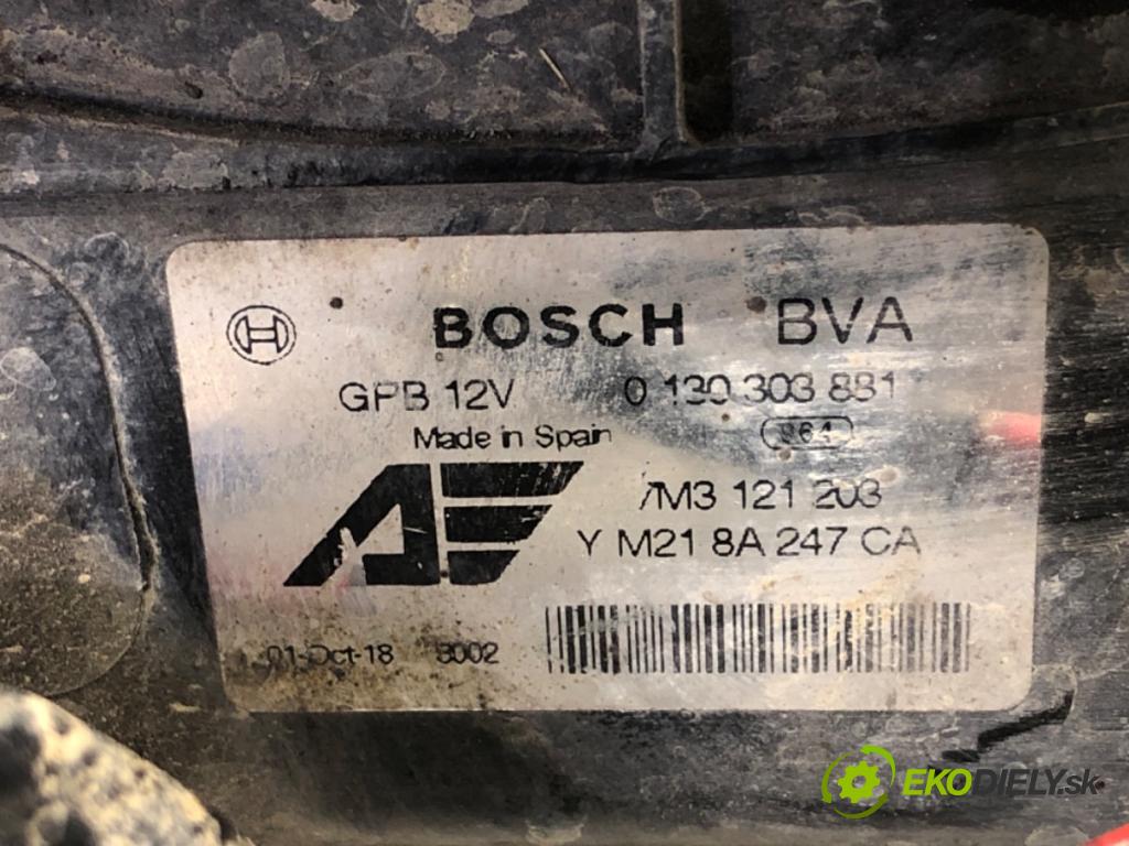 VW SHARAN nadwozie wielkoprzestrzenne (MPV) 2002 85 kW 1.9 TDI 1896 Ventilátor chladiča 7M3121203 (Ventilátor)