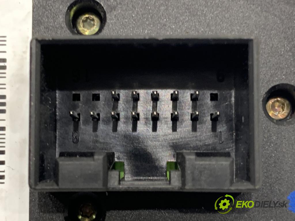 VW SHARAN nadwozie wielkoprzestrzenne (MPV) 2002 85 kW 1.9 TDI 1896 Prepínač okien 7M3959857B (Prepínacie páčky pod volantom)