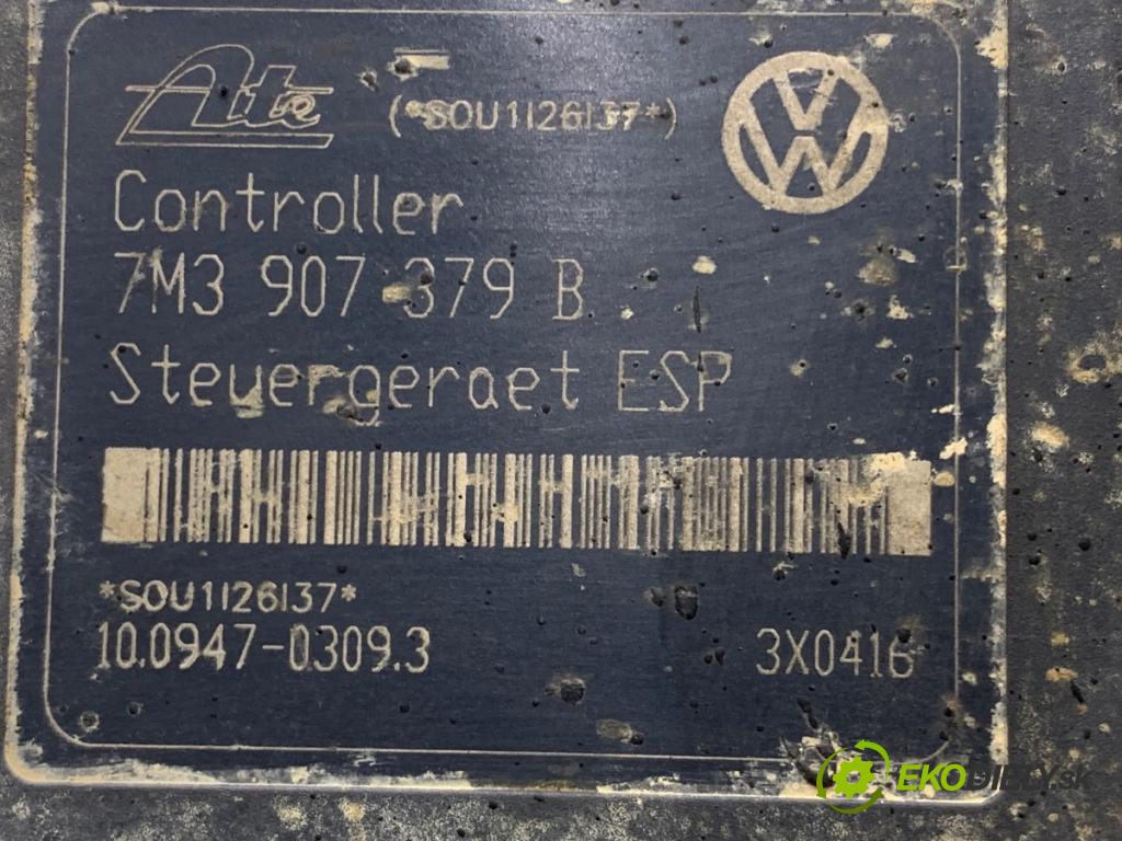 VW SHARAN nadwozie wielkoprzestrzenne (MPV) 2002 85 kW 1.9 TDI 1896 Pumpa ABS 7M3907379B (Pumpa ABS)