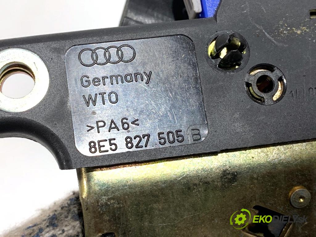 AUDI A4 B6 sedan 2003 132 kW 2.5 TDI quattro 2496 zámok dverí zad 8E5827505B