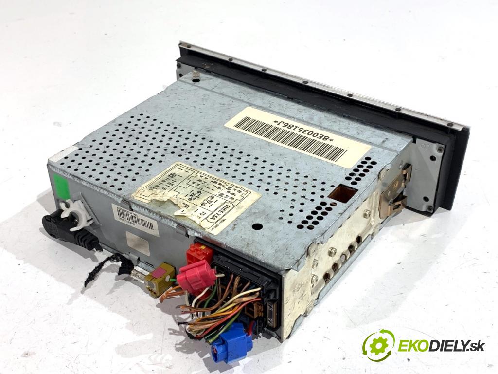 AUDI A4 B6 sedan 2003 132 kW 2.5 TDI quattro 2496 RADIO 8E0035186J (Audio zariadenie)