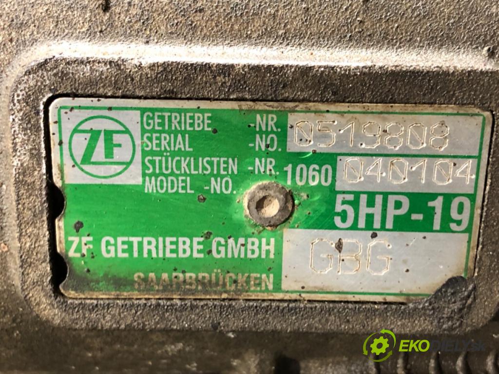 AUDI A4 B6 sedan 2003 132 kW 2.5 TDI quattro 2496 Prevodovka GBG 5HP-19 (Prevodovka)