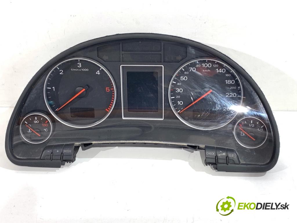 AUDI A4 B6 sedan 2003 132 kW 2.5 TDI quattro 2496 Prístrojovka 8E0920900K (Prístrojová doska)