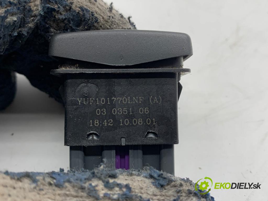 LAND ROVER FREELANDER I samochód terenowy zamknięty 2001 88 kW 1.8 i 16V 4x4 1796 Prepínač okien YUF101770LNF (Prepínacie páčky pod volantom)