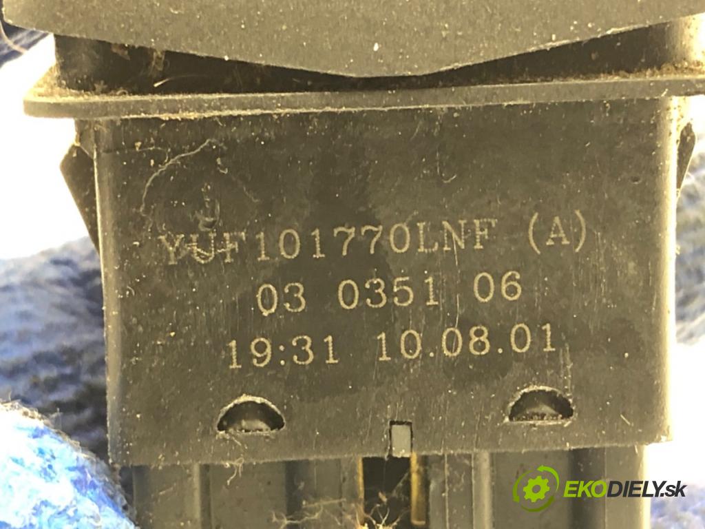 LAND ROVER FREELANDER I samochód terenowy zamknięty 2001 88 kW 1.8 i 16V 4x4 1796 Prepínač okien YUF101770LNF (Prepínacie páčky pod volantom)