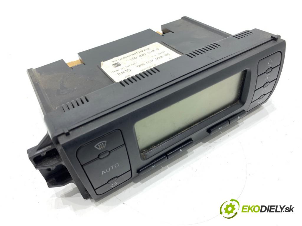 SEAT TOLEDO II sedan 2001 81 kW 1.9 TDI 1896 Panel ovládania kúrenia 1M0820043D (Prepínacie páčky pod volantom)