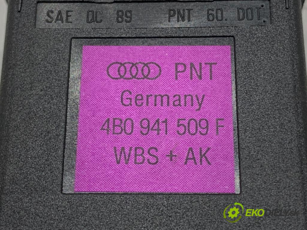 AUDI A6 C5 sedan 1997 110 kW 1.8 T 1781 Spínač svetiel výstražných (núdzových) 4B0941509F (Prepínacie páčky pod volantom)