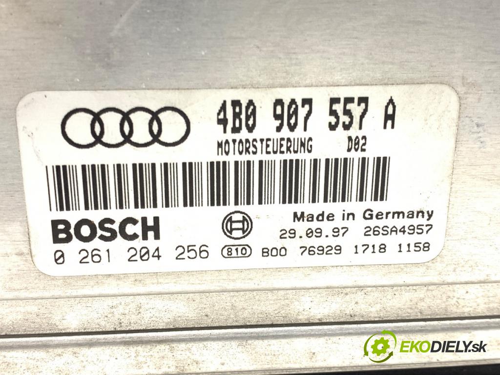 AUDI A6 C5 sedan 1997 110 kW 1.8 T 1781 riadiaca jednotka Motor 4B0907557A 0261204256 (Riadiaca jednotka)