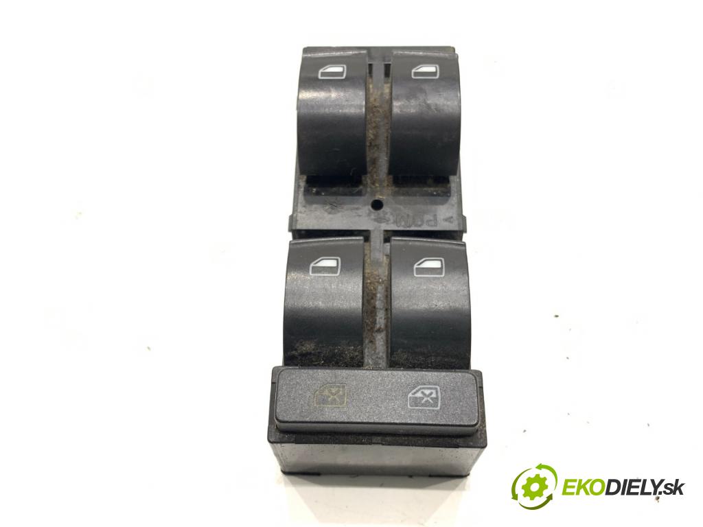 AUDI A6 C5 sedan 1997 110 kW 1.8 T 1781 Prepínač okien 4B0959851B (Prepínacie páčky pod volantom)