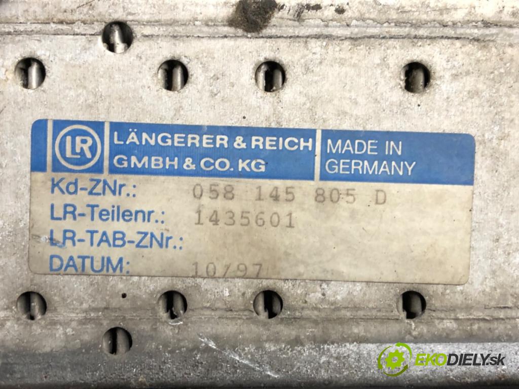 AUDI A6 C5 sedan 1997 110 kW 1.8 T 1781 intercooler 058145805A (Intercooler (chladič stlačeného vzduchu))