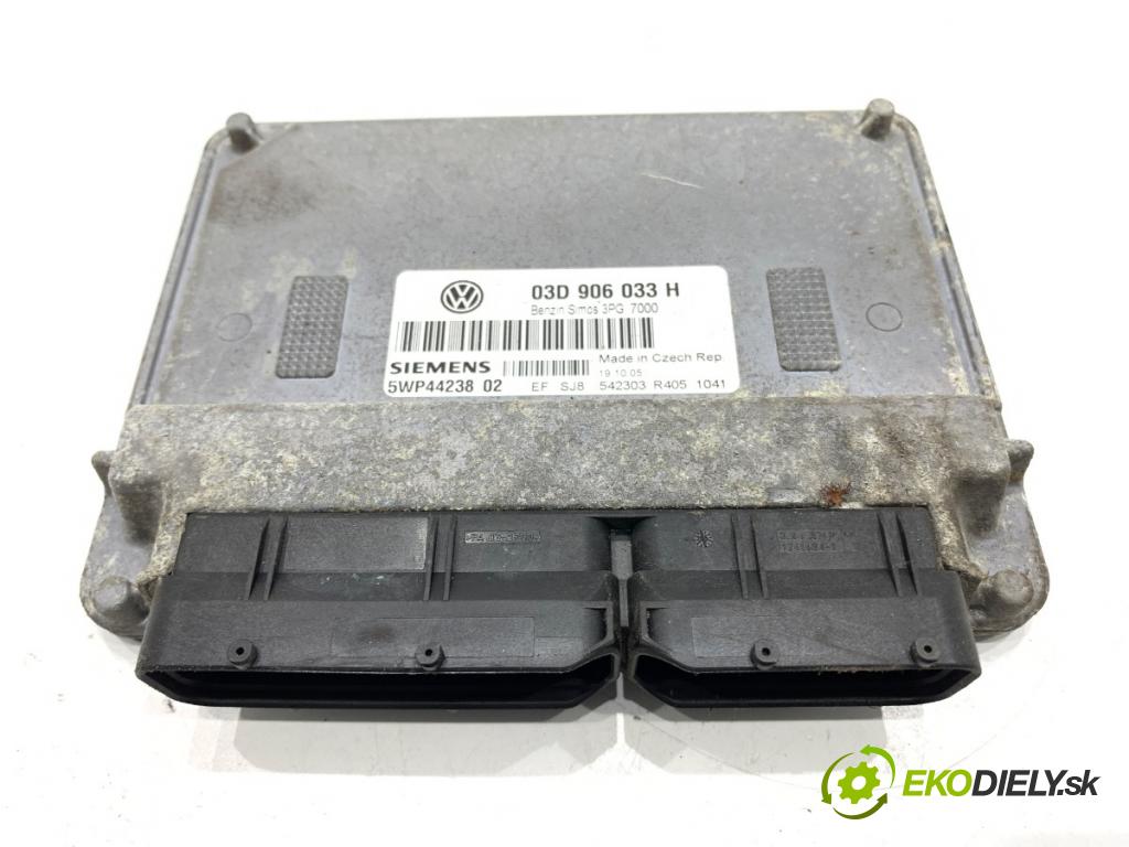 VW FOX liftback 2006 40 kW 1.2 1198 riadiaca jednotka Motor 03D906033H (Riadiaca jednotka)