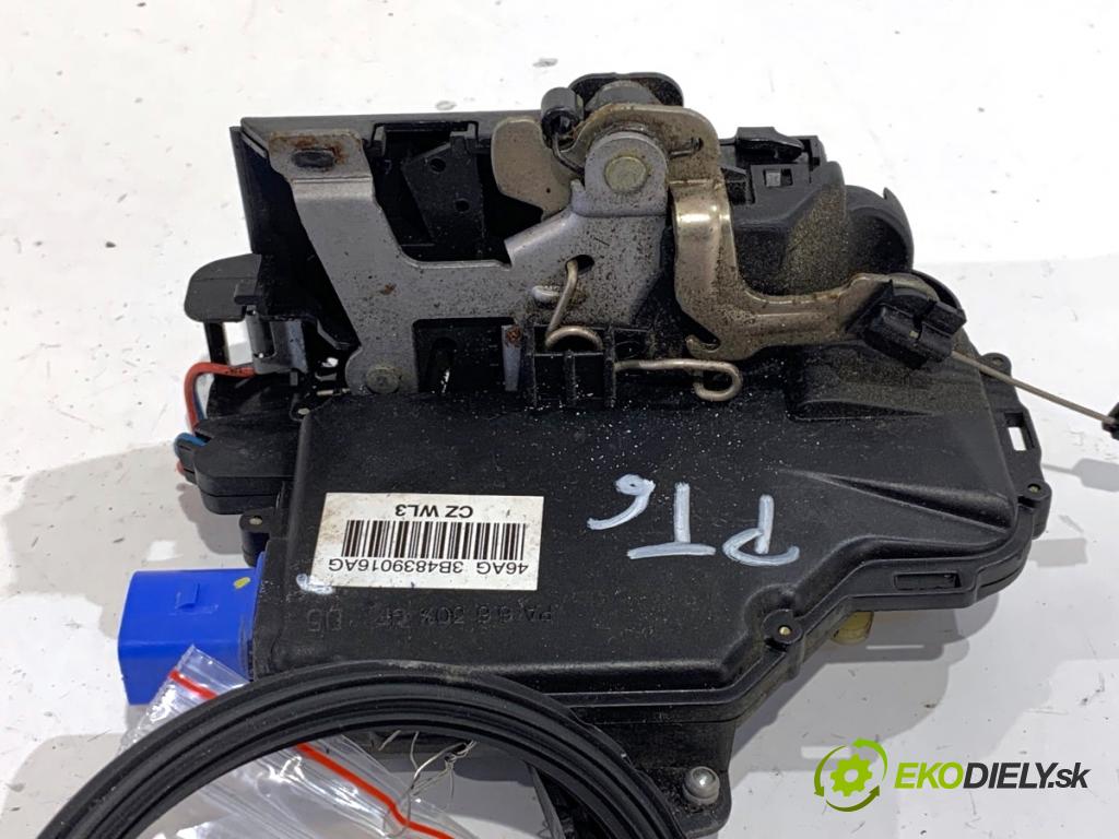VW POLO IV 9N liftback 2005 47 kW 1.2 12V 1198 zámok Dvere pravy zad 3B4839016AG