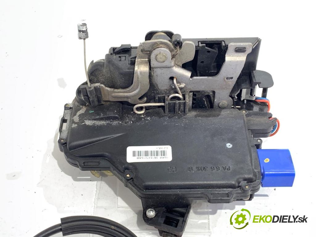VW POLO IV 9N liftback 2005 47 kW 1.2 12V 1198 zámok Dvere ľavy predný 3B1837015AM