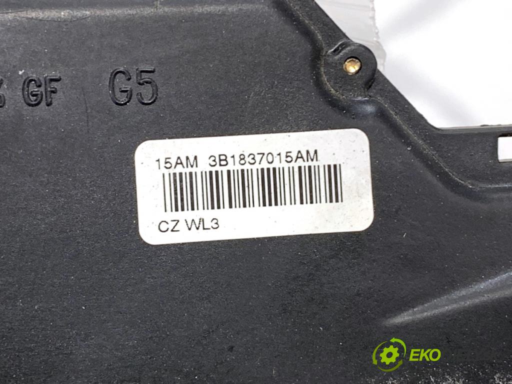 VW POLO IV 9N liftback 2005 47 kW 1.2 12V 1198 zámok Dvere ľavy predný 3B1837015AM