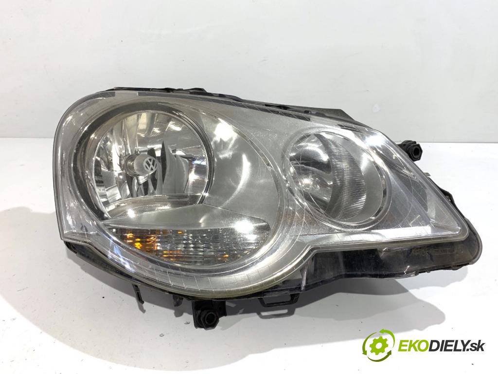 VW POLO IV 9N liftback 2005 47 kW 1.2 12V 1198 Svetlomet pravy predný 6Q1941008AK